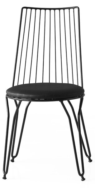 Kalune Design Sada 2 ks jedálenských stoličiek Ada čierna