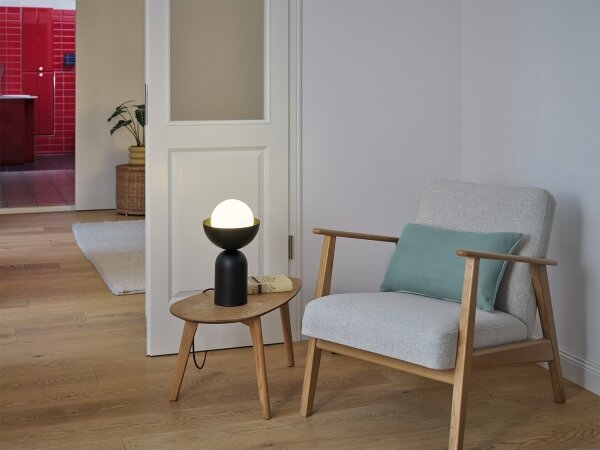 Osram - Stolná lampa DECOR BOWL 1xE14/25W/230V čierna