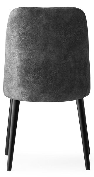 Kalune Design Sada 2 ks jedálenských stoličiek Dallas 527 V2 antracitová