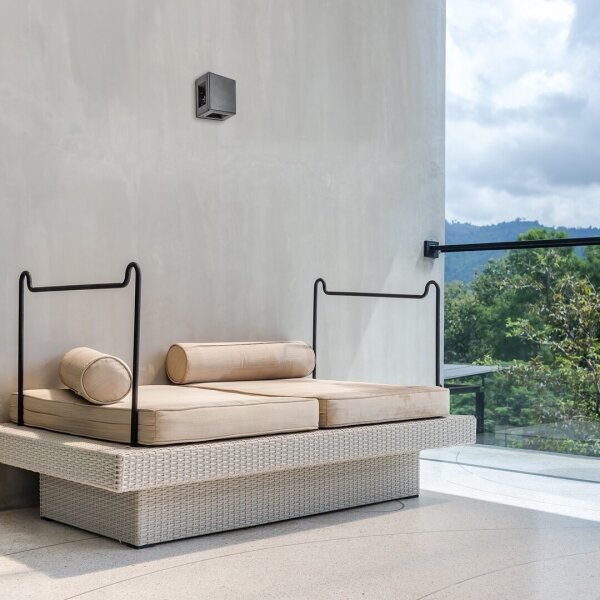 Rabalux 7317 - LED Vonkajšie nástenné svietidlo LIPPA LED/6W/230V IP54 čierna
