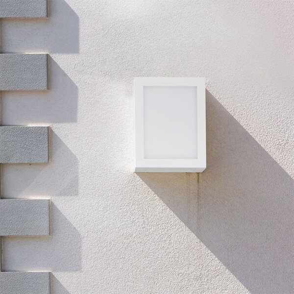 LED Vonkajšie nástenné svietidlo LED/12W/230V IP65 4000K biela