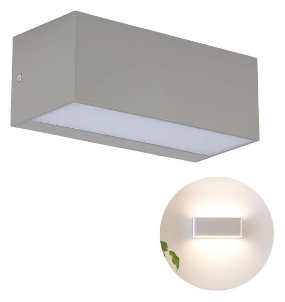 LED Vonkajšie nástenné svietidlo LED/12W/230V 6400K IP65
