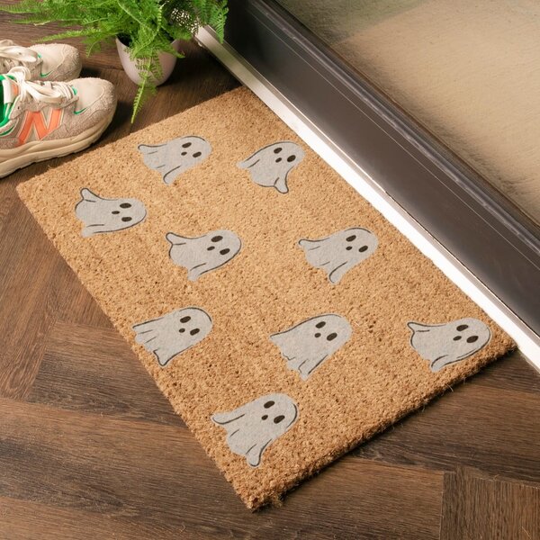 Rohožka z kokosového vlákna 40x60 cm Ghost – Artsy Doormats