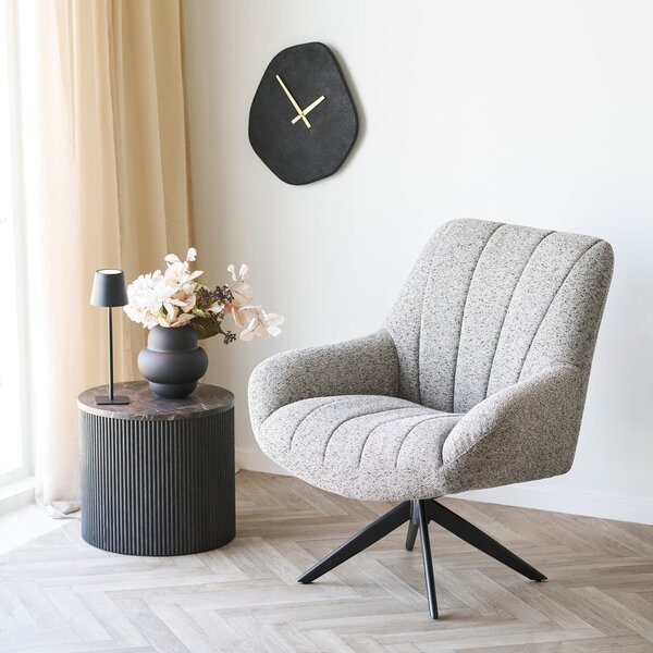 Čierna LED stolová lampa (výška 37 cm) Bradford – House Nordic