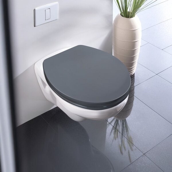 Záchodová doska s automatickým zatváraním 37 x 44,5 cm Ostuni – Wenko