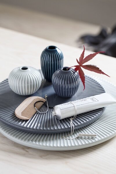 Darčekové balenie miniváz Hammershøi Blue – set 3 ks