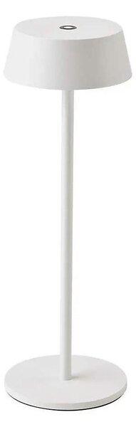 LED Vonkajšia stmievateľná dotyková dobíjacia stolná lampa LED/2W/5V IP54 biela