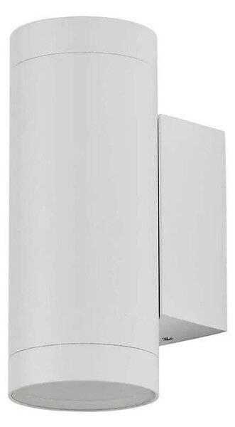 Vonkajšie nástenné svietidlo 2xGU10/40W/230V IP54 biela