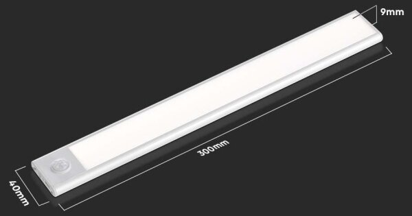 LED Podlinkové svietidlo so senzorom LED/1,5W/5V 4000K