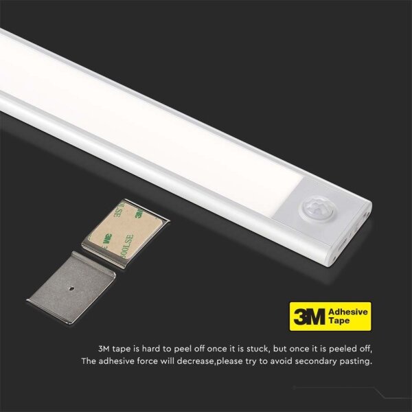 LED podlinkové svietidlo so senzorom LED/1,5W/5V 1500 mAh 3000K