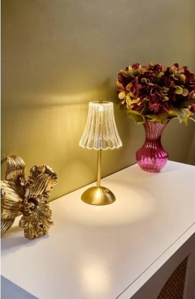 Atmosphera - LED dotyková stolová lampa ANETH LED/3,7V 1800 mAh