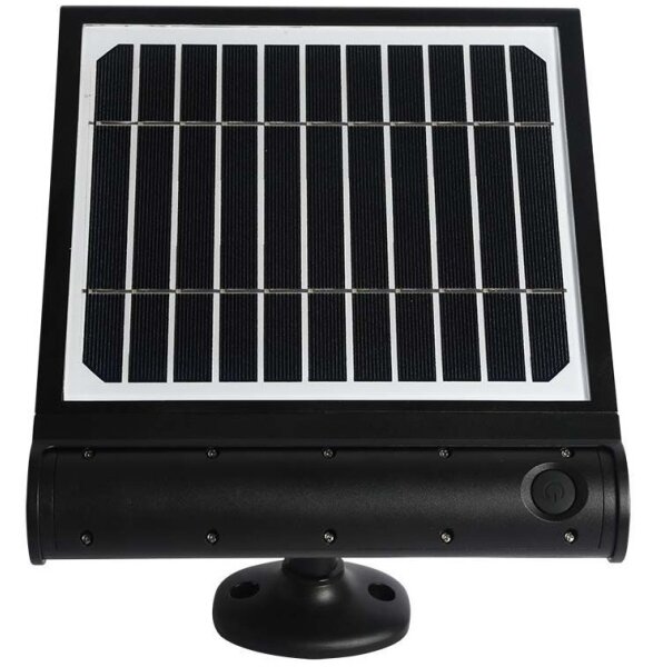 LED solárne nástenné svietidlo so senzorom LED/8W/3,7V IP65 3000K 4000 mAh