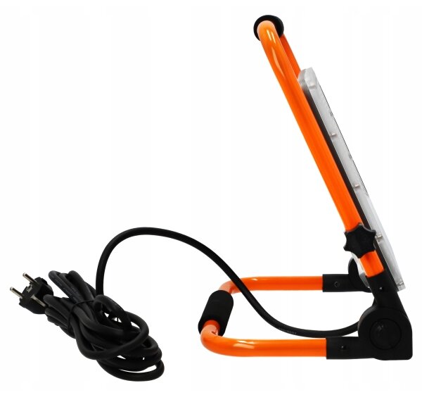 LED reflektor so stojanom LED/100W/230V 4500K IP65 oranžový