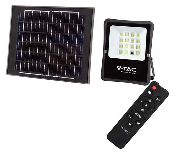 LED vonkajší solárny reflektor LED/12W/3,2V 6400K IP65