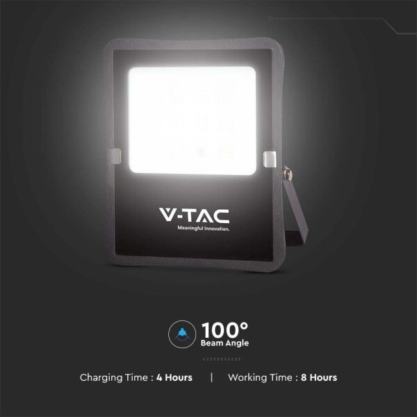 LED vonkajší solárny reflektor LED/16W/3,2V 4000K IP65