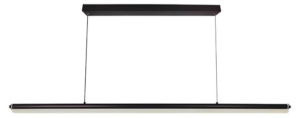 LED Luster na lanku LED/23W/230V 4000K 120 cm čierna