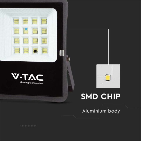 LED vonkajší solárny reflektor LED/16W/3,2V 4000K IP65