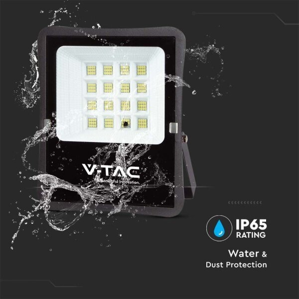 LED vonkajší solárny reflektor LED/16W/3,2V 4000K IP65