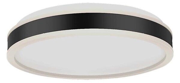 LED Stropné svietidlo LED/18W/230V 4000K pr. 35 cm čierna