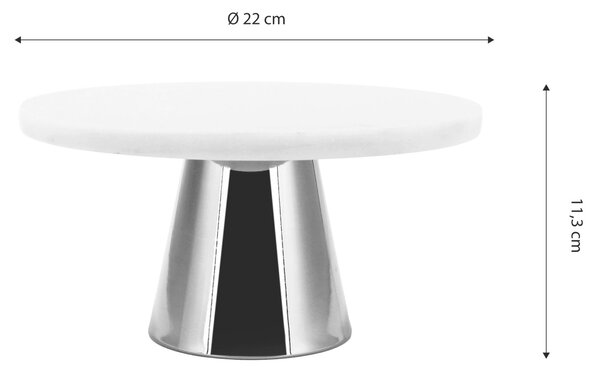 TORTOVÝ PODNOS, kov, kameň, 22 cm Echtwerk - Online Only bytové doplnky, Online Only