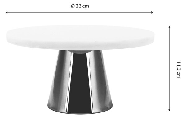 TORTOVÝ PODNOS, kov, kameň, 22 cm Echtwerk - Online Only bytové doplnky, Online Only