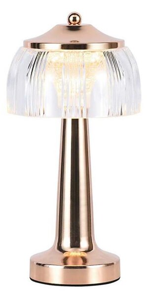 LED Stmievateľná stolná lampa LED/1W/5V 3000-6000K 1800 mAh rose gold