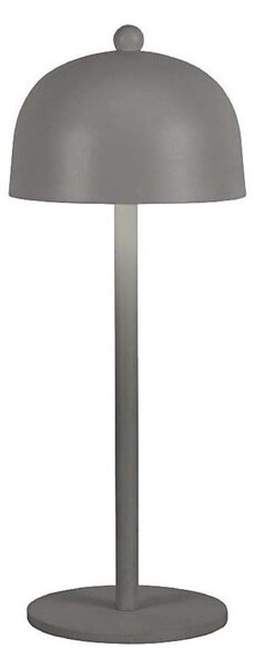 LED stmievateľná dobíjacia stolná lampa LED/1W/5V 3000-6000K 1800 mAh sivá