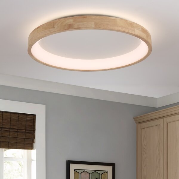 Brilagi-LED Stropné svietidlo FALCON WOOD LED/60W/230V 3000/4000/6000K 80 cm drevo