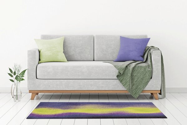 ROHOŽKA, 42/64 cm žltá, fialová Kayoom - Online Only bytové doplnky, Online Only