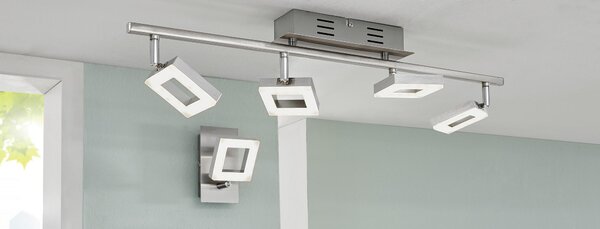 BODOVÉ LED SVIETIDLO, 60,5/8/19 cm Novel - Interiérové svietidlá