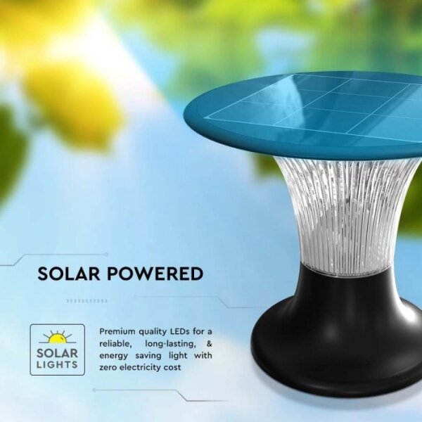 LED solárna lampa so senzorom LED/15W/3,2V 4000K/6000K IP65 6000 mAh