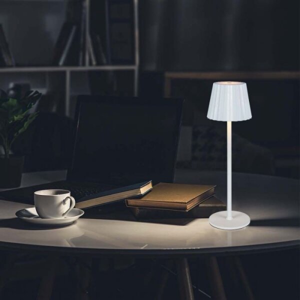LED Stmievateľná dobíjacia stolná lampa LED/4W/5V 3000-6000K 1800 mAh biela