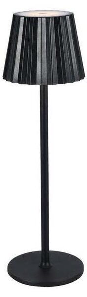 LED stmievateľná dobíjacia stolná lampa LED/4W/5V 3000-6000K 1800 mAh čierna