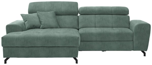ROHOVÁ SEDAČKA, textil, mätovozelená Carryhome - Sedačky, Online Only