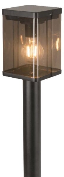 LED Vonkajšia solárna lampa so senzorom LED/2,5W/3,7V 3000K IP54 2000 mAh čierna