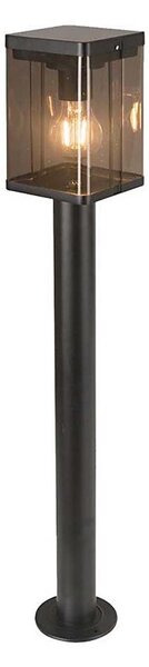 LED Vonkajšia solárna lampa so senzorom LED/2,5W/3,7V 3000K IP54 2000 mAh čierna