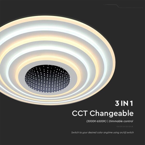 LED Stmievateľné stropné svietidlo LED/125W/230V 3000-6500K + DO