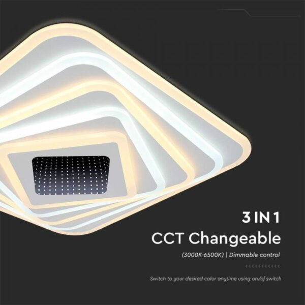 LED Stmievateľné stropné svietidlo LED/150W/230V 3000-6500K + DO
