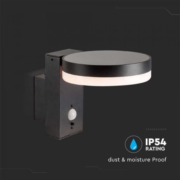 LED vonkajšie solárne nástenné svietidlo so senzorom LED/5,5W/3,7V 3000K IP54