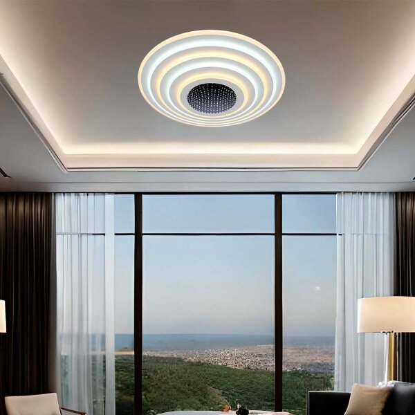 LED Stmievateľné stropné svietidlo LED/125W/230V 3000-6500K + DO