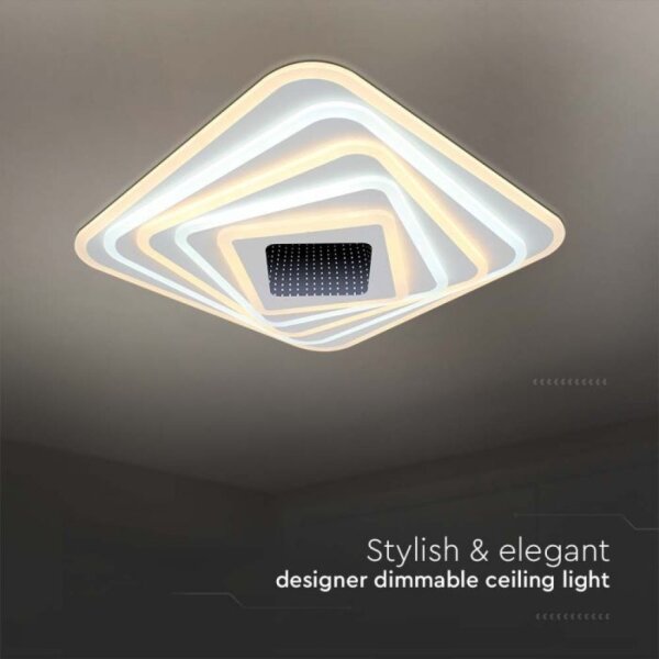 LED Stmievateľné stropné svietidlo LED/150W/230V 3000-6500K + DO
