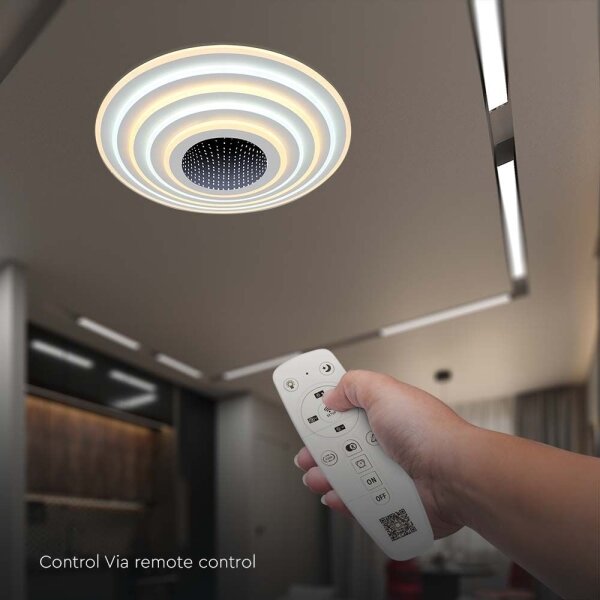 LED Stmievateľné stropné svietidlo LED/125W/230V 3000-6500K + DO