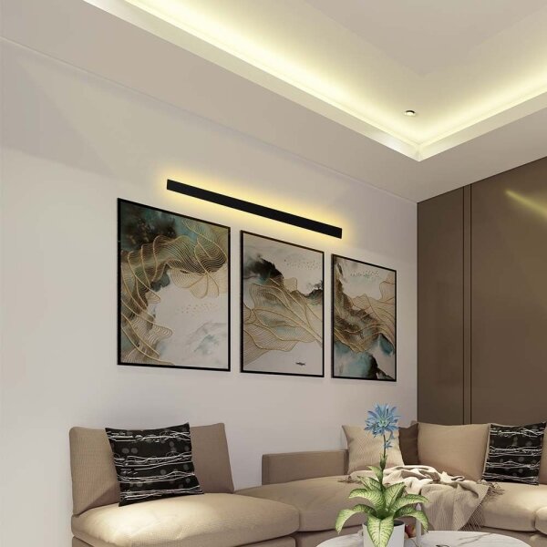 Vonkajšie nástenné LED svietidlo LED/10W/230V 4000K IP65 51 cm antracit