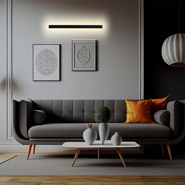 Vonkajšie nástenné LED svietidlo LED/10W/230V 4000K IP65 51 cm antracit