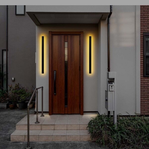 Vonkajšie nástenné LED svietidlo LED/10W/230V 4000K IP65 51 cm antracit