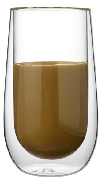 Allesken Sada 2 ks sklenených hrnčekov PETER 300 ml čírych