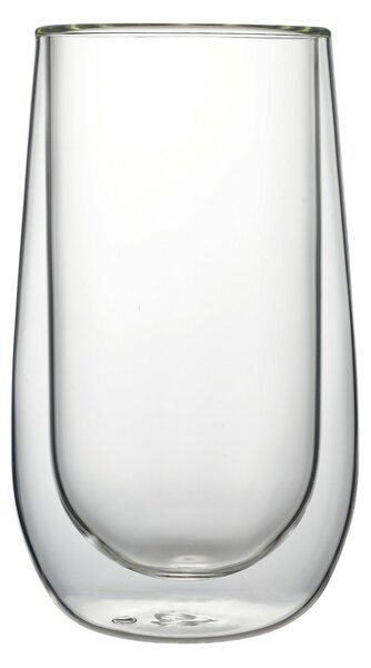 Allesken Sada 2 ks sklenených hrnčekov PETER 300 ml čírych