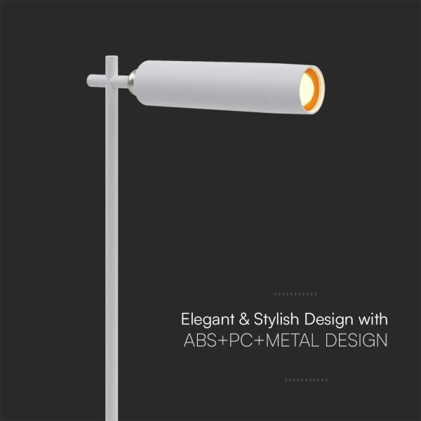 LED Stmievateľná magnetická stolná lampa LED/3W/5V 4000K 1500 mAh biela