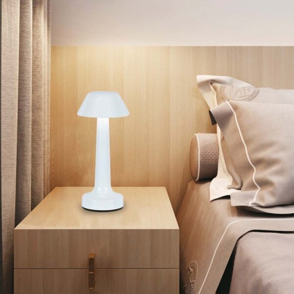 LED Stmievateľná nabíjacia stolná lampa LED/1W/5V 3000-6000K biela