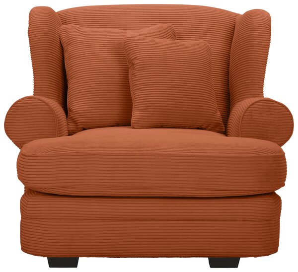 XXL KRESLO, textil, hrdzavá Ambia Home - Kreslá